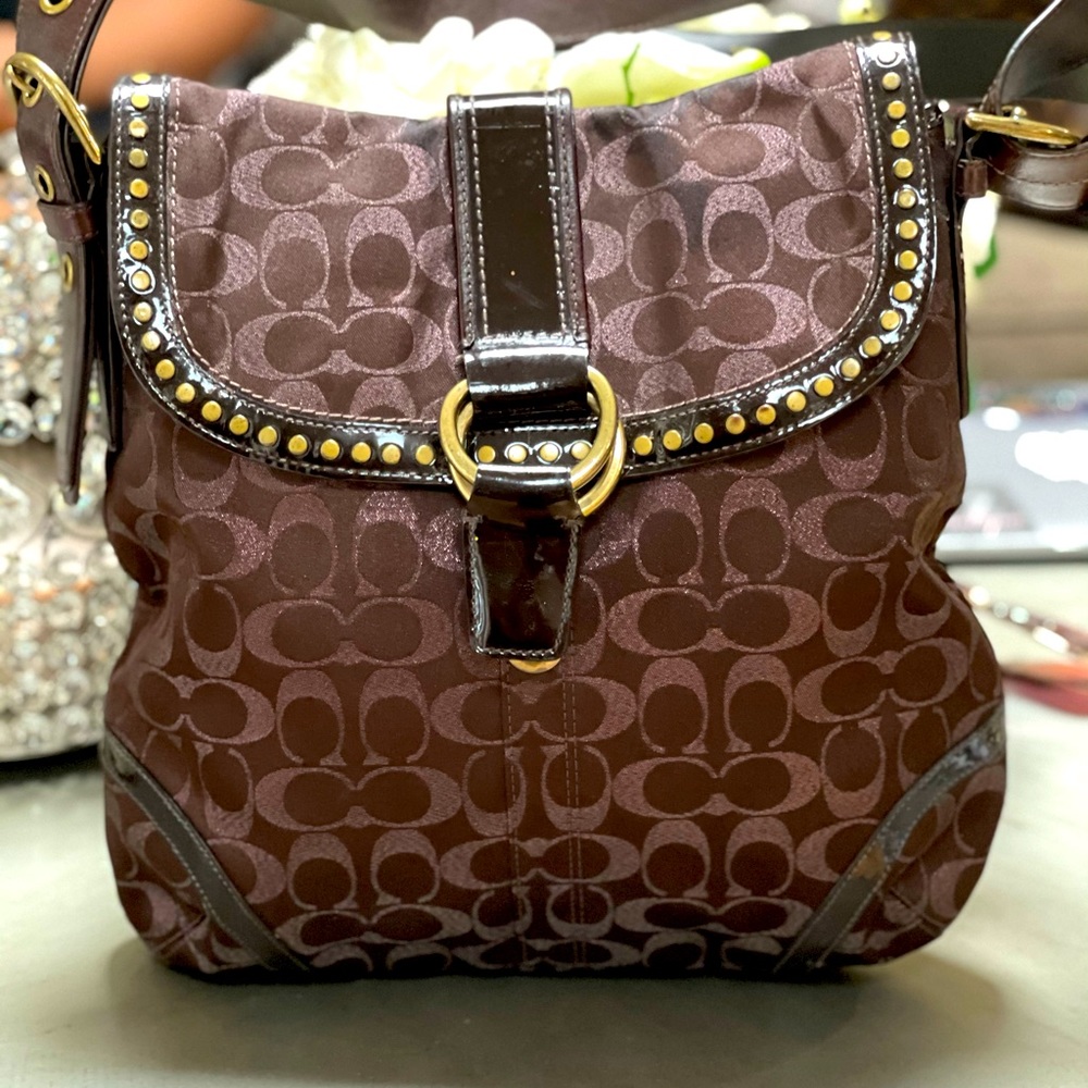 Beautiful Brown Coach Handbag